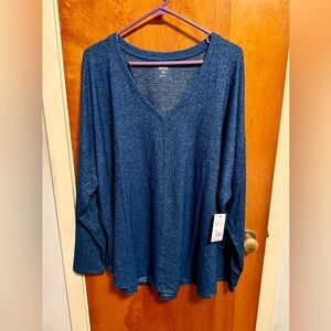 NWT Sonoma Cozy Long Sleeve V-Neck Tunic